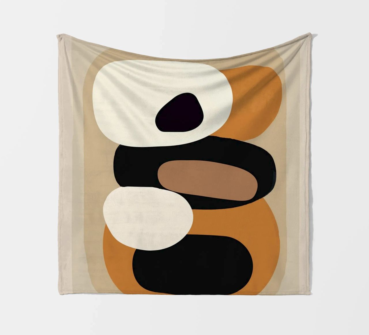 Minimal Abstract Shape Art 2 coperta in pile da Flow Line