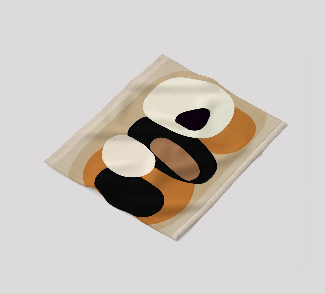 Minimal Abstract Shape Art 2 coperta in pile da Flow Line