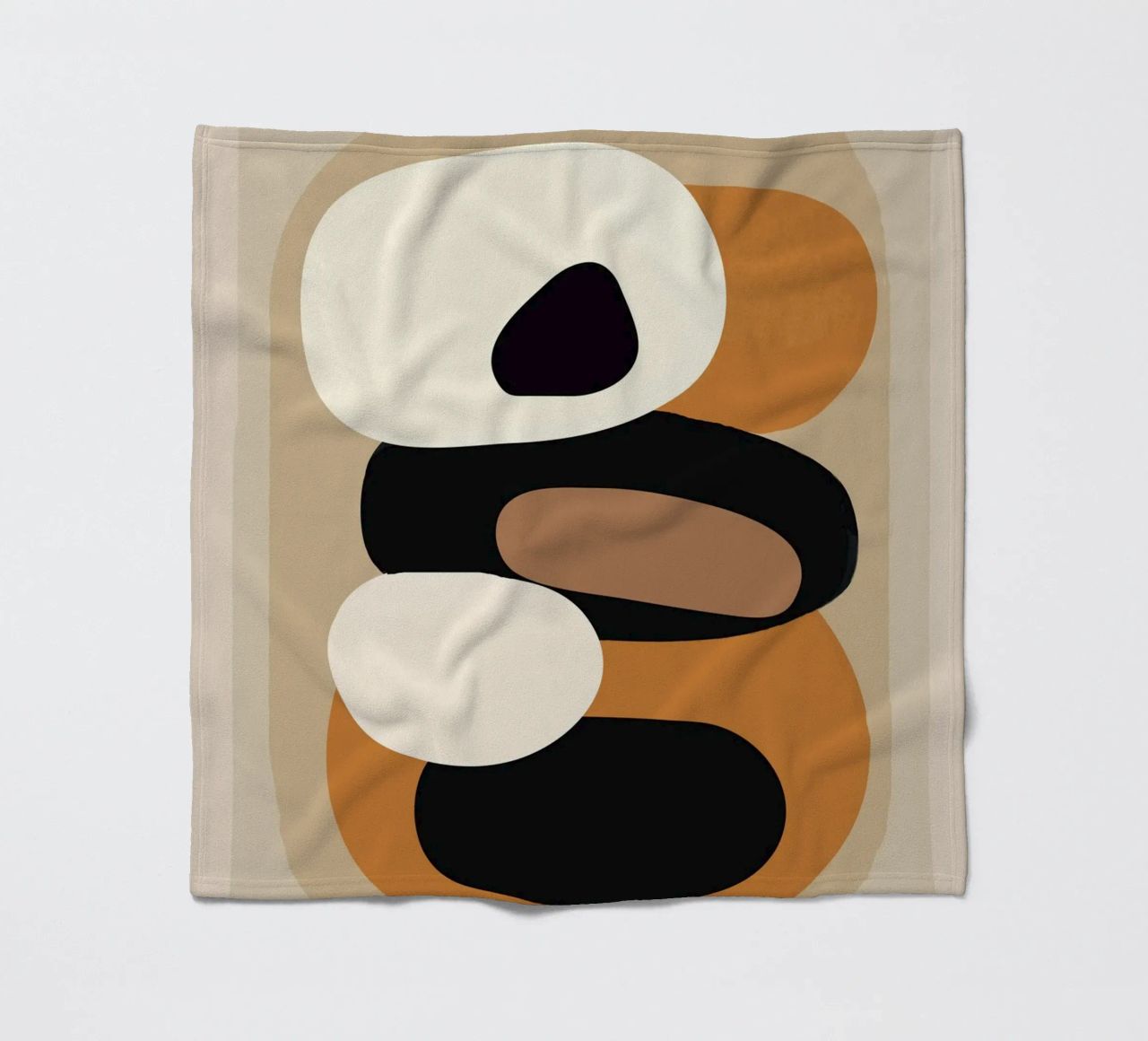 Minimal Abstract Shape Art 2 coperta in pile da Flow Line