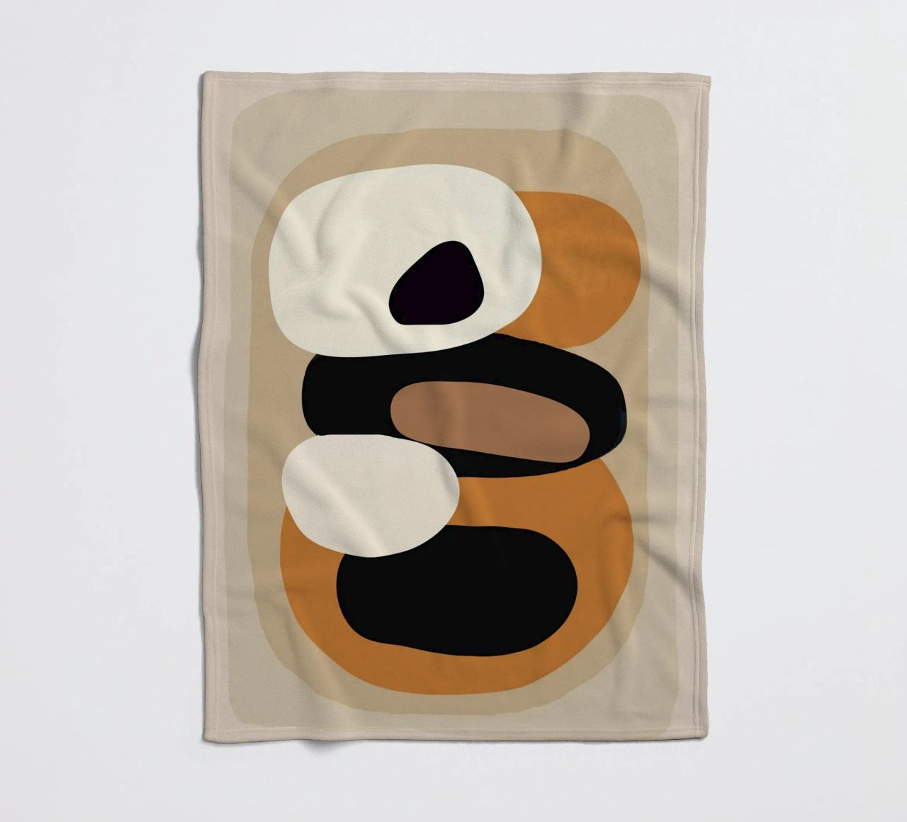 Minimal Abstract Shape Art 2 coperta in pile da Flow Line