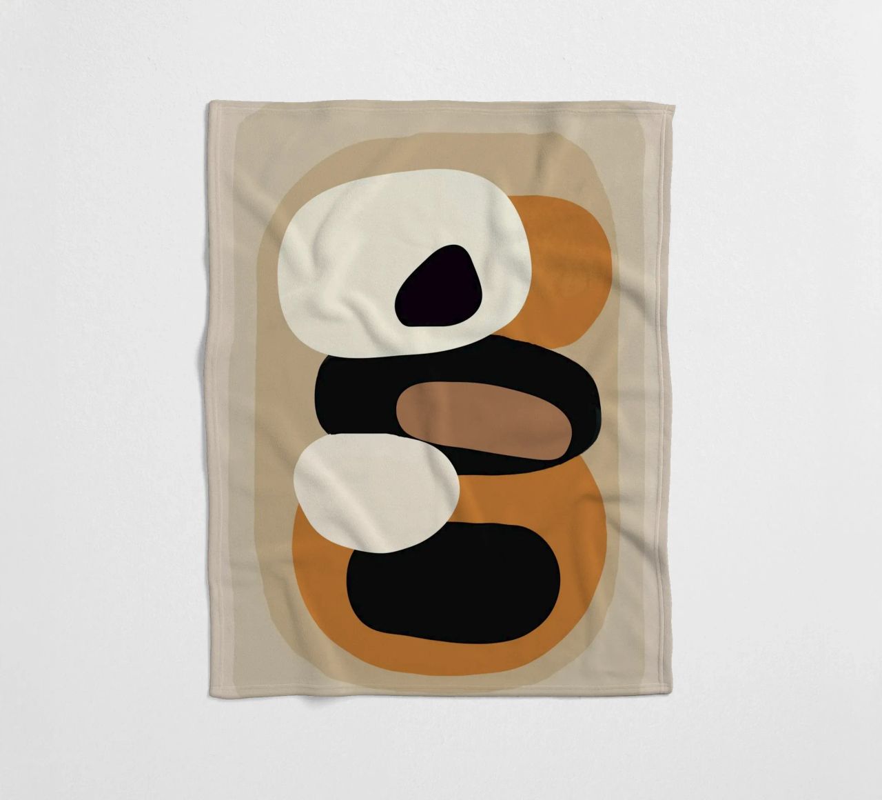 Minimal Abstract Shape Art 2 coperta in pile da Flow Line