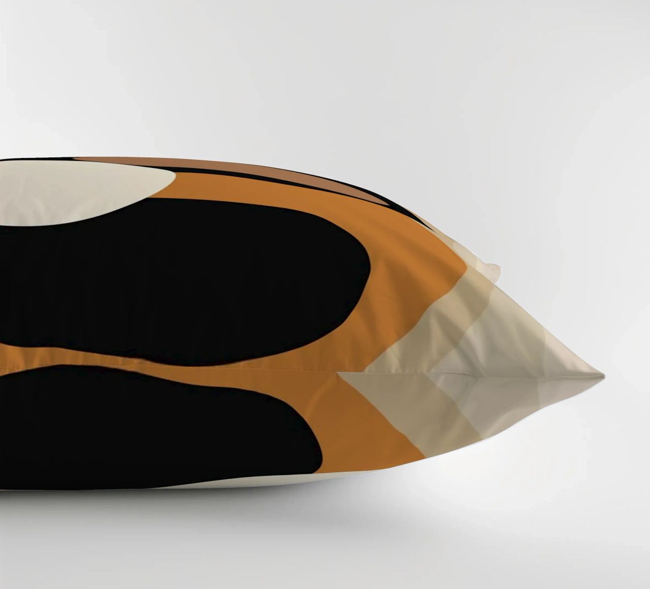 Minimal Abstract Shape Art 2 cuscino da Flow Line