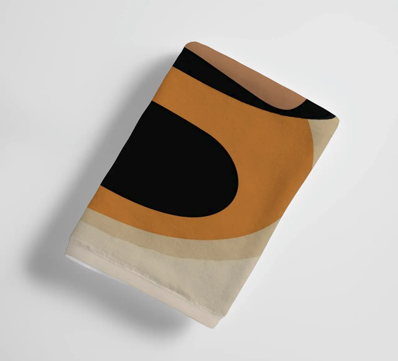 Minimal Abstract Shape Art 2 asciugamano da bagno da Flow Line