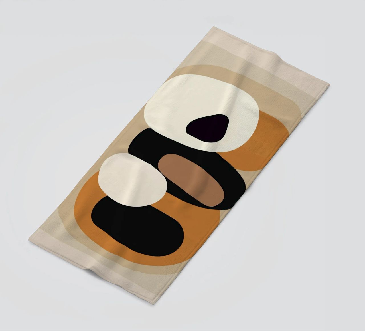 Minimal Abstract Shape Art 2 telo mare da Flow Line