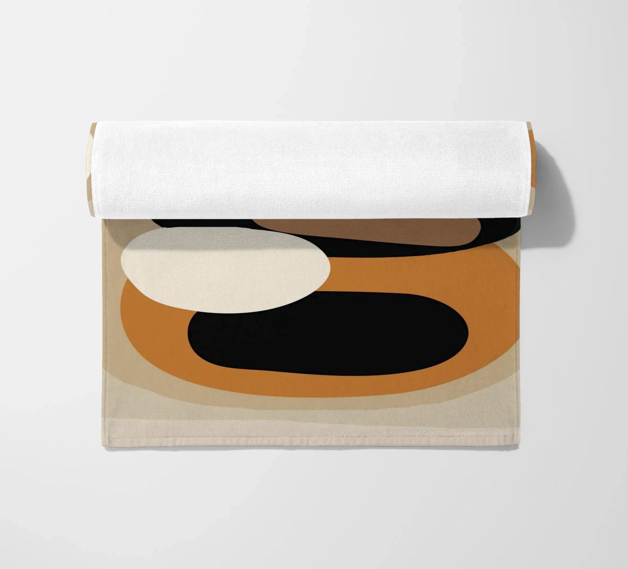 Minimal Abstract Shape Art 2 telo mare da Flow Line