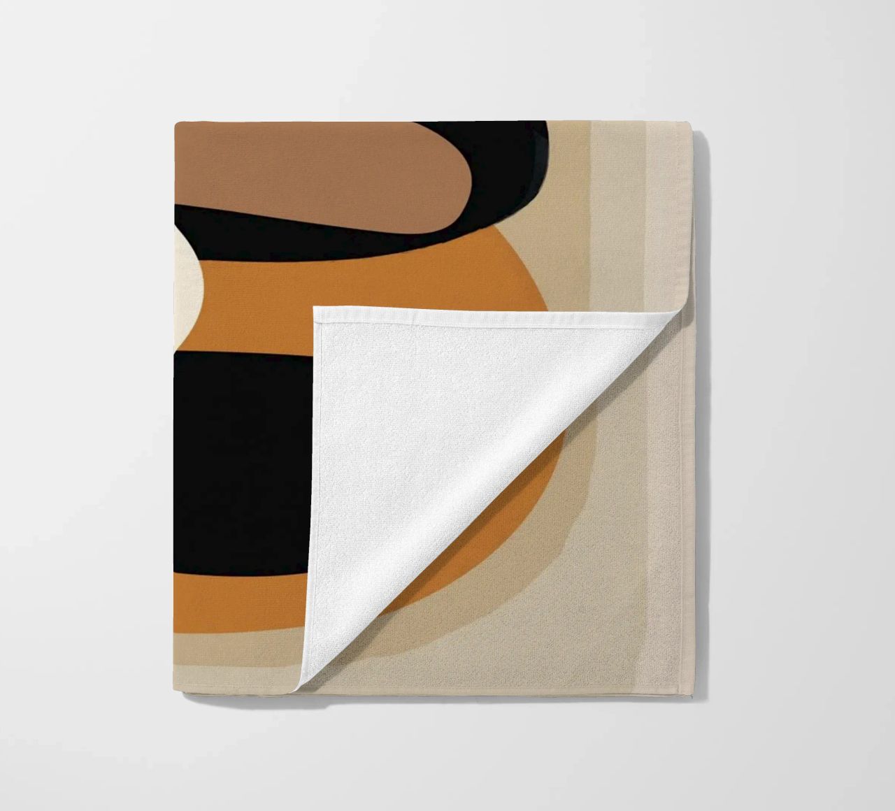 Minimal Abstract Shape Art 2 telo mare da Flow Line