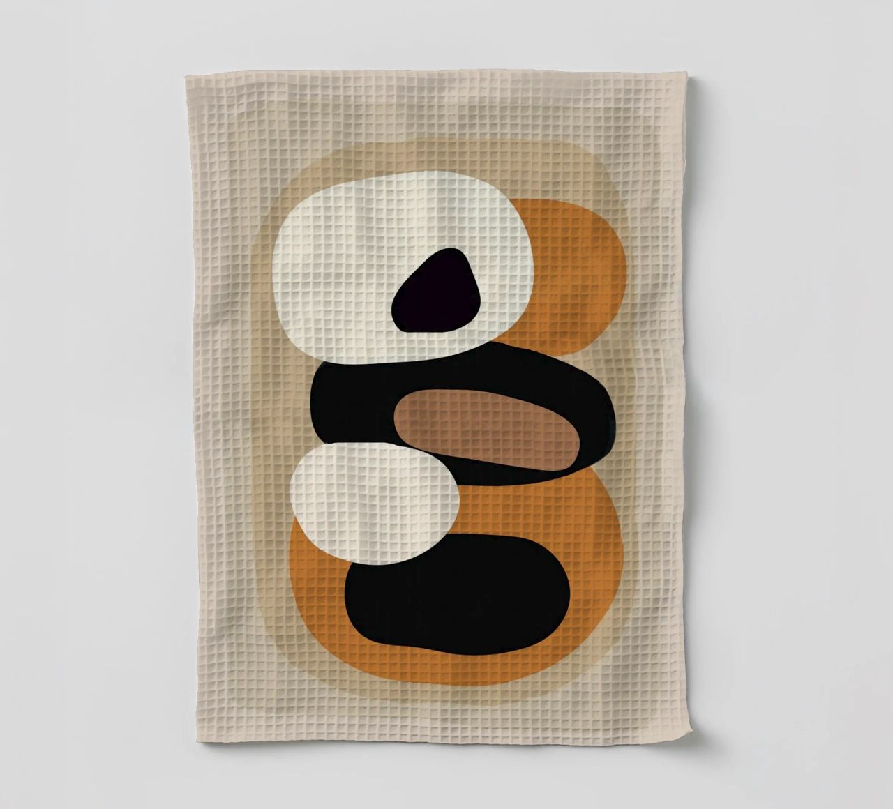Minimal Abstract Shape Art 2 canovaccio da cucina da Flow Line