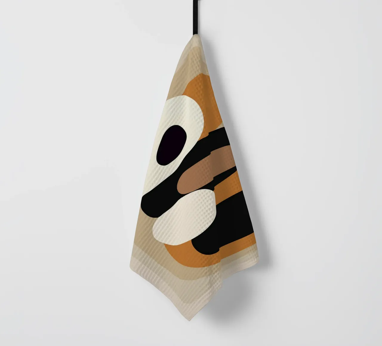 Minimal Abstract Shape Art 2 canovaccio da cucina da Flow Line