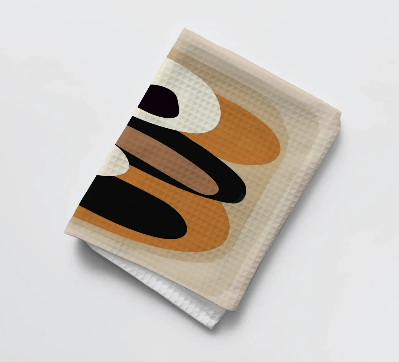 Minimal Abstract Shape Art 2 canovaccio da cucina da Flow Line