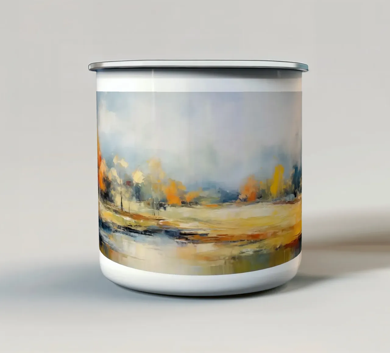 Arte da parete di Imagine tazza in smalto da Imagine