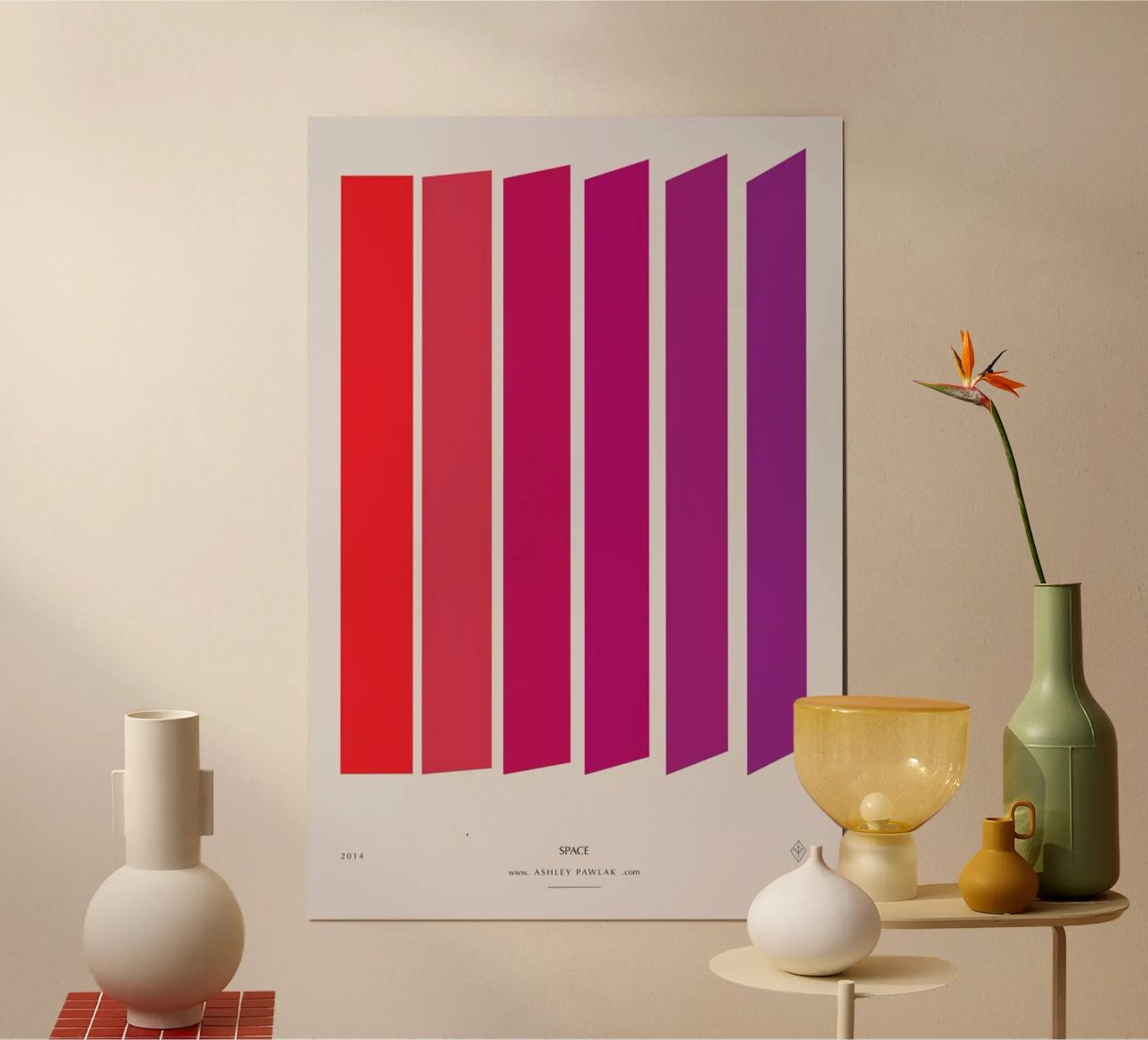 Senses - Space Poster von Ash Nico