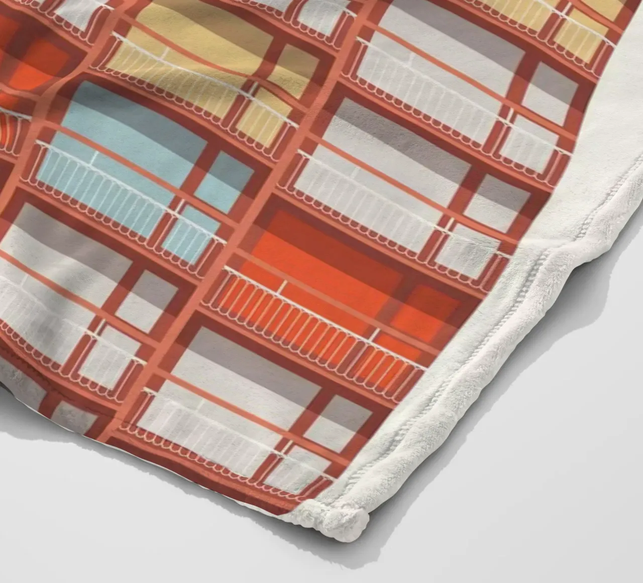 Les Arcs - Charlotte Perriand coperta in pile da Florent Bodart