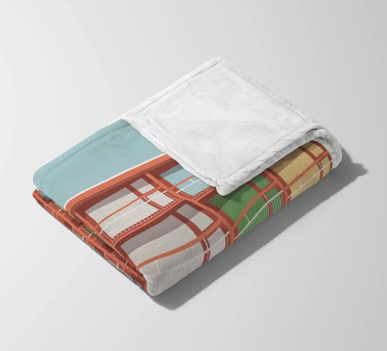 Les Arcs - Charlotte Perriand coperta in pile da Florent Bodart