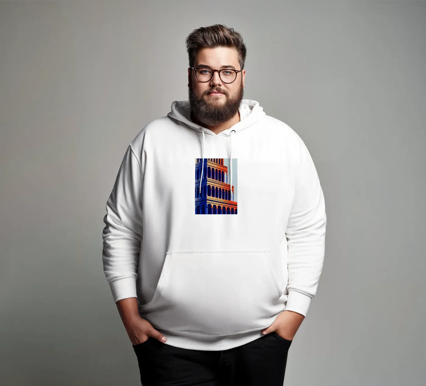 Edificio felpa con cappuccio da SOUL SHOP