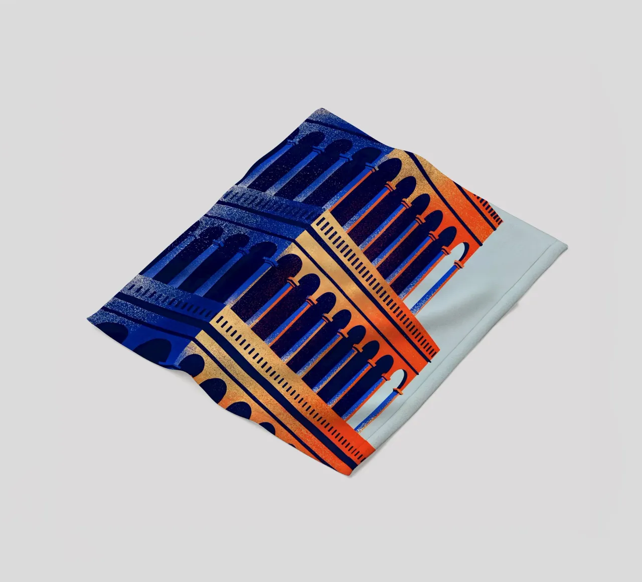 Gebouw fleecedeken van SOUL SHOP