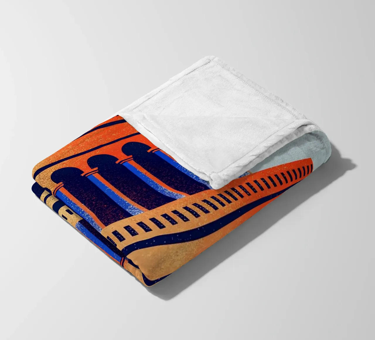 Gebouw fleecedeken van SOUL SHOP