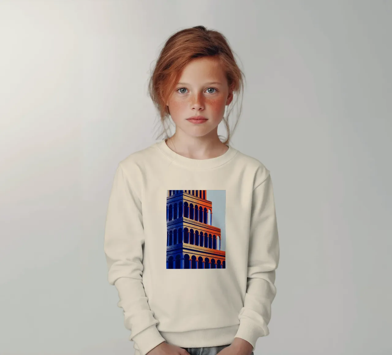 Gebouw kinder sweatshirt van SOUL SHOP