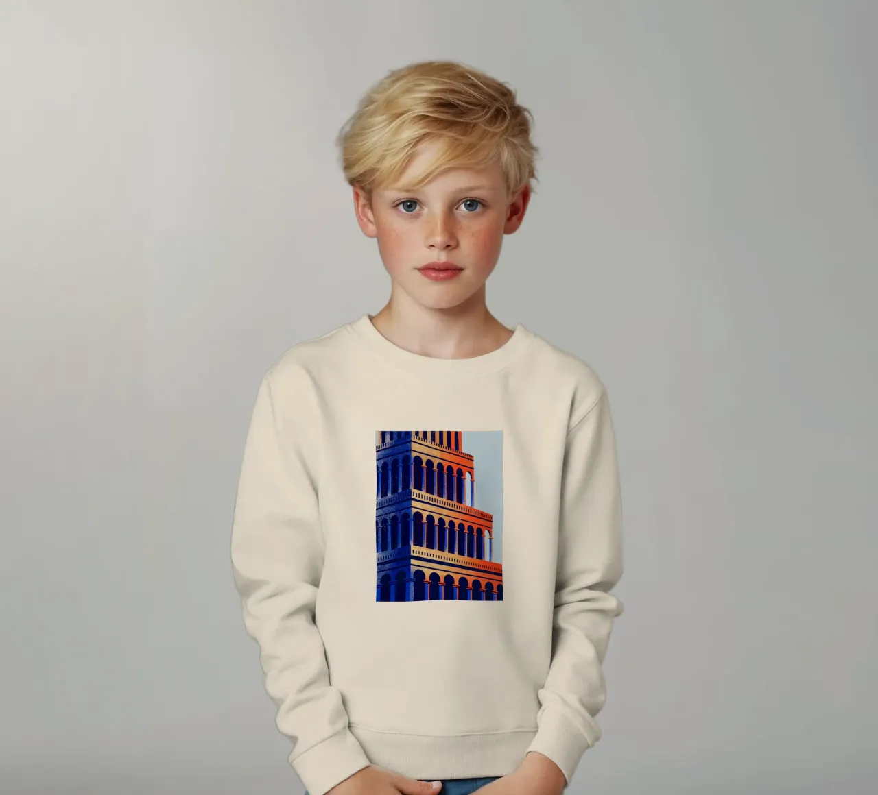 Gebouw kinder sweatshirt van SOUL SHOP