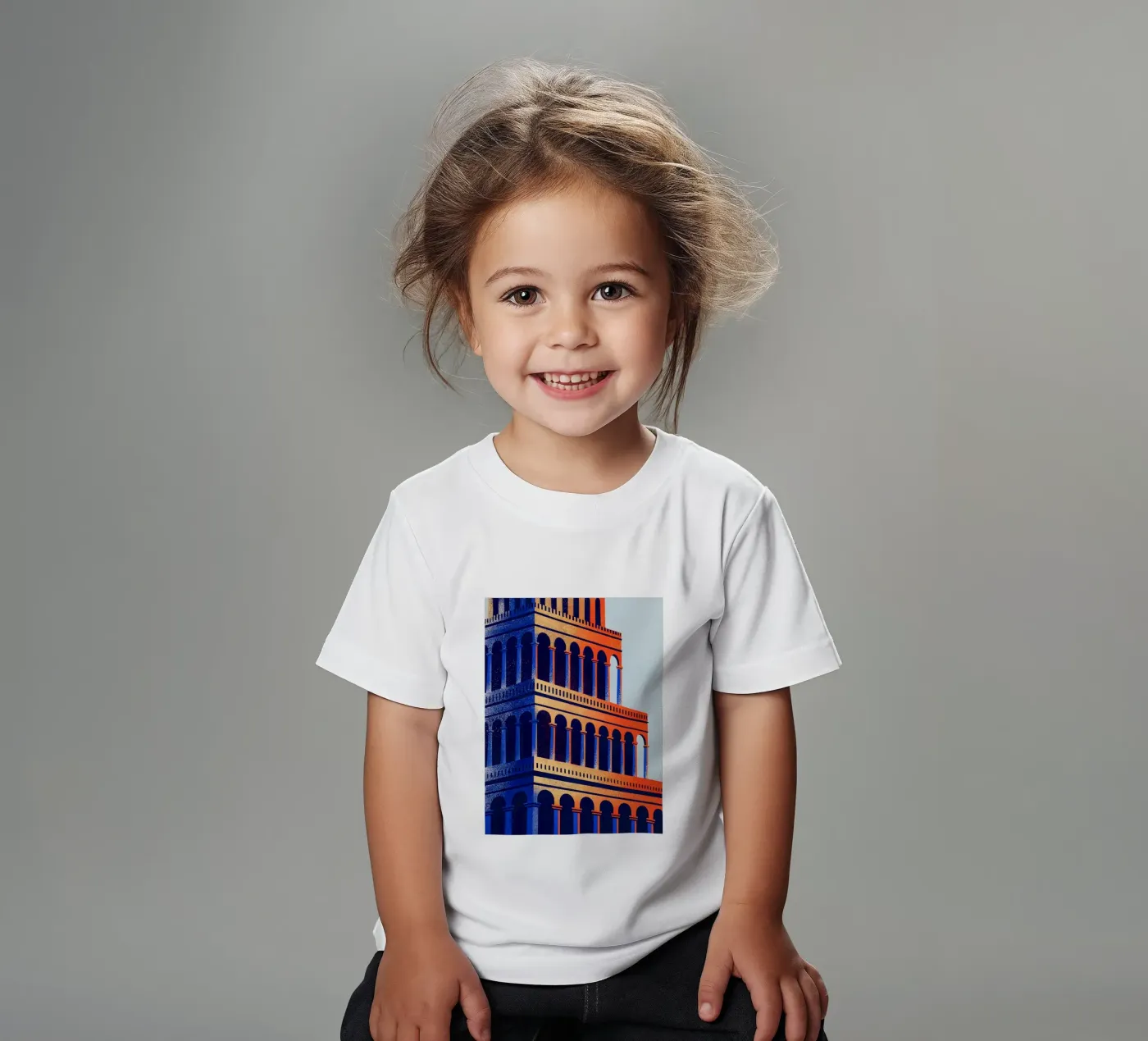 Edificio t-shirt bambini da SOUL SHOP