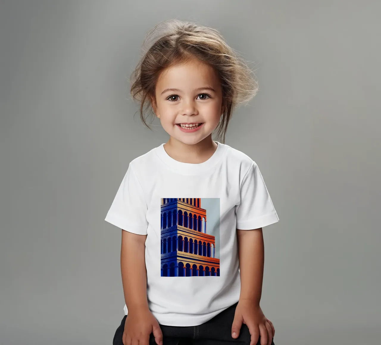 Edificio t-shirt bambini da SOUL SHOP