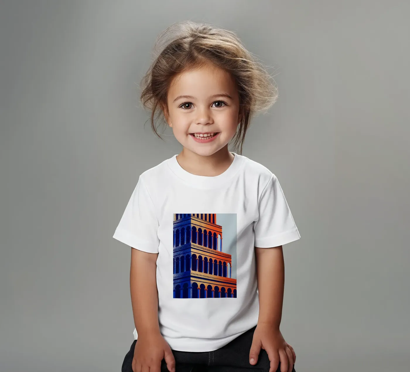 Edificio t-shirt bambini da SOUL SHOP