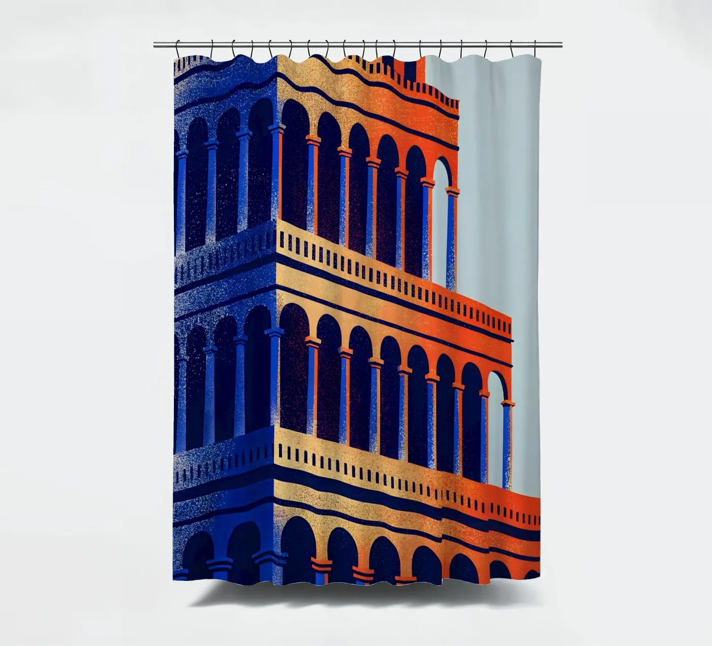 Gebäude Duschvorhang von SOUL SHOP