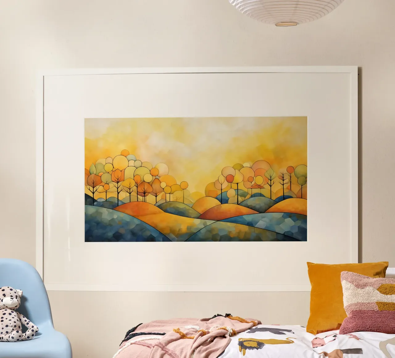Arte da parete di Imagine poster con telaio in plastica da Imagine