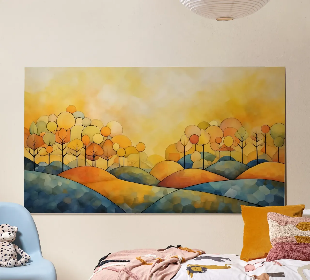 Arte da parete di Imagine poster con telaio in plastica da Imagine
