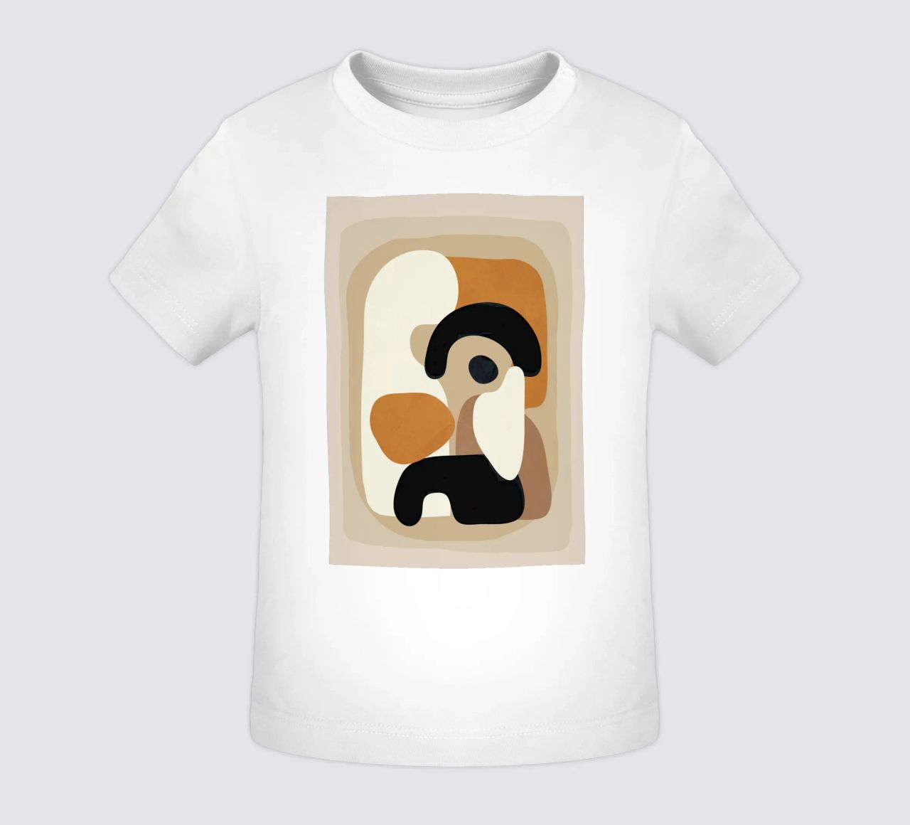 Minimal Abstract Shape Art 3 maglietta neonato da Flow Line