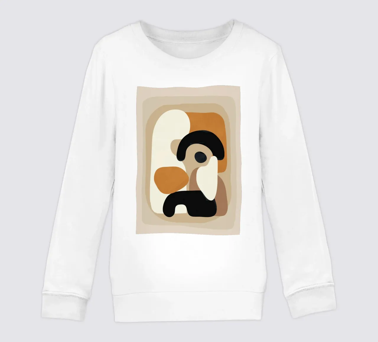 Minimal Abstract Shape Art 3 sweat enfant de Flow Line
