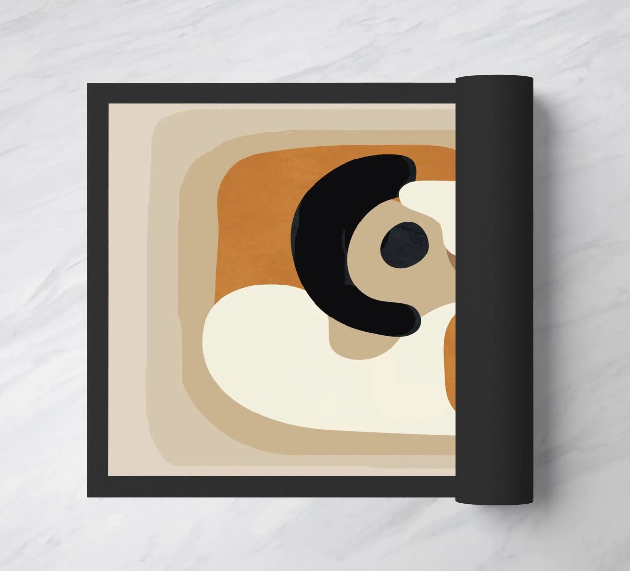 Minimal Abstract Shape Art 3 zerbino da Flow Line