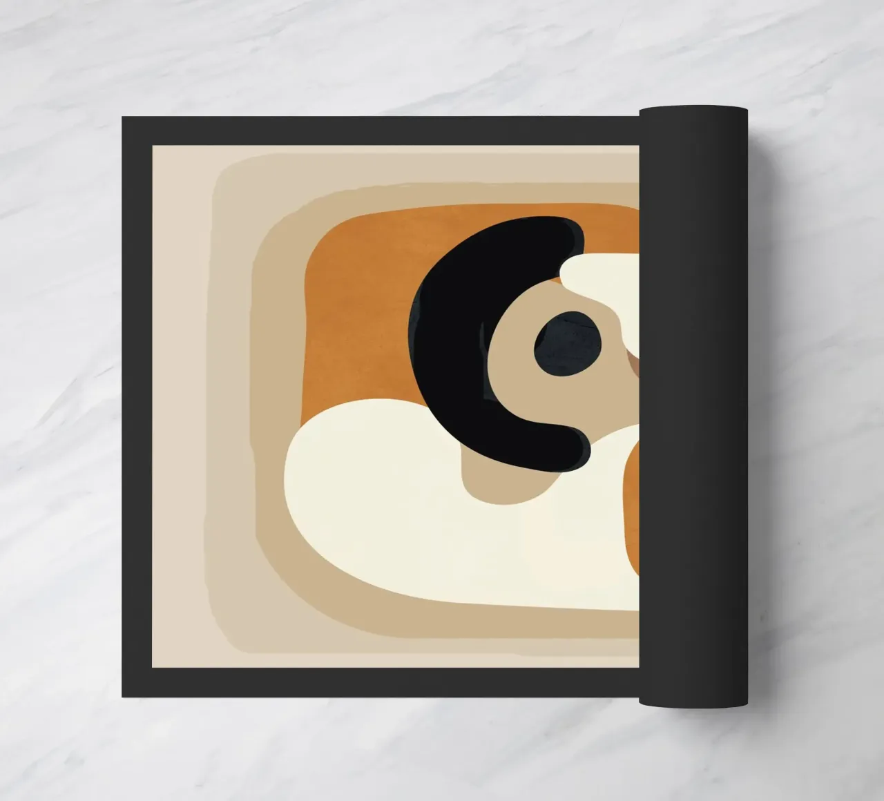 Minimal Abstract Shape Art 3 zerbino da Flow Line