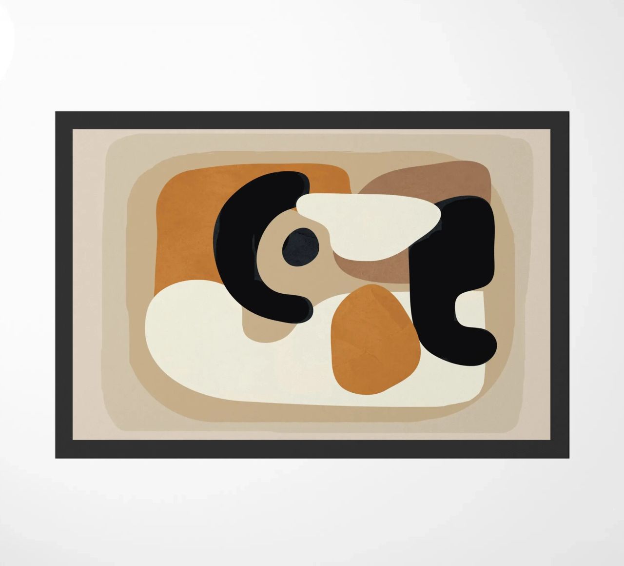 Minimal Abstract Shape Art 3 zerbino da Flow Line