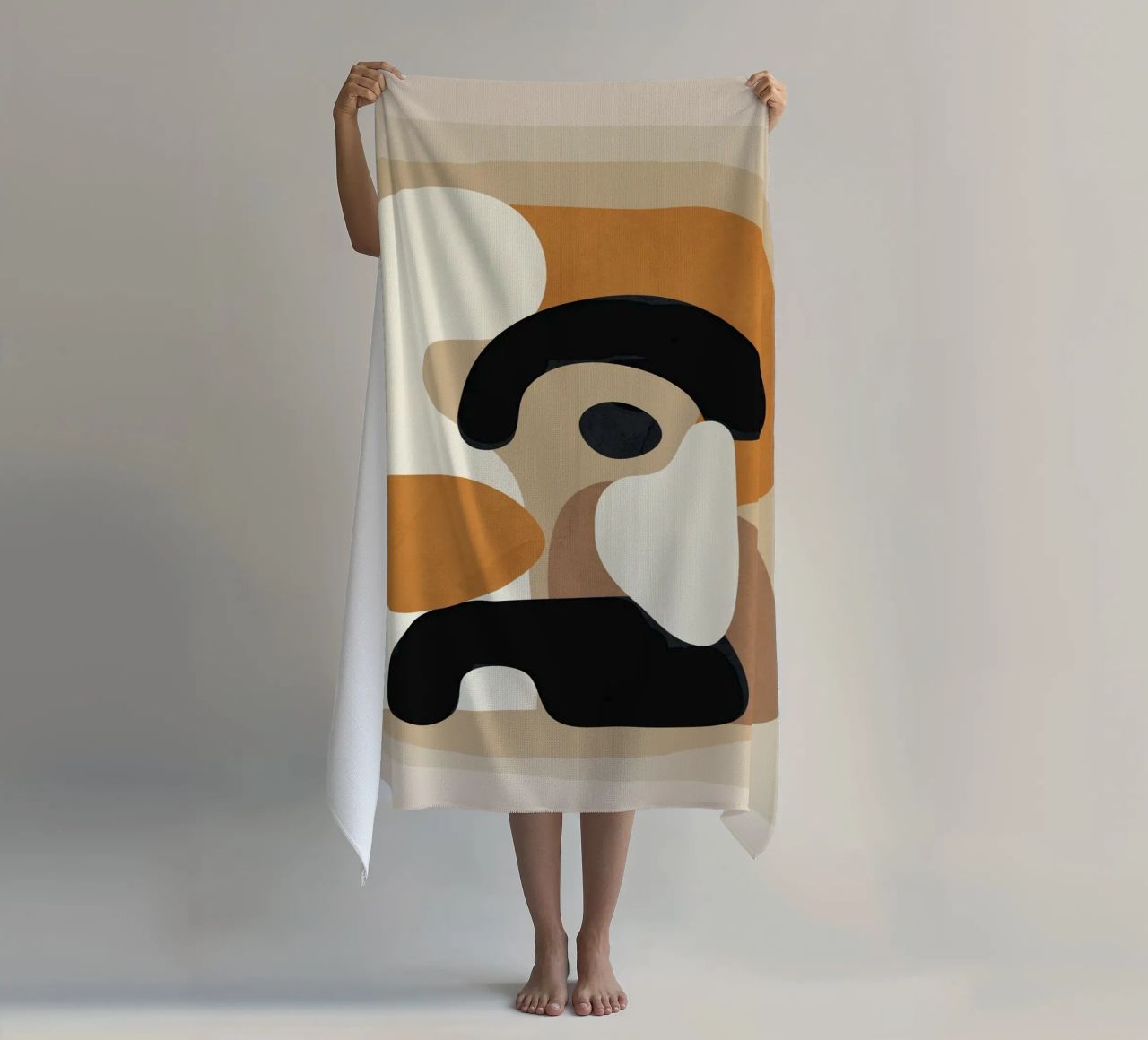 Minimal Abstract Shape Art 3 telo mare da Flow Line