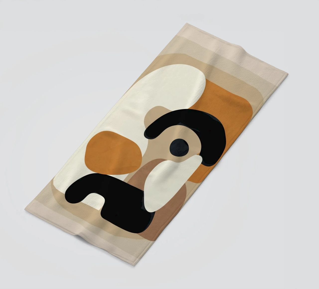 Minimal Abstract Shape Art 3 telo mare da Flow Line