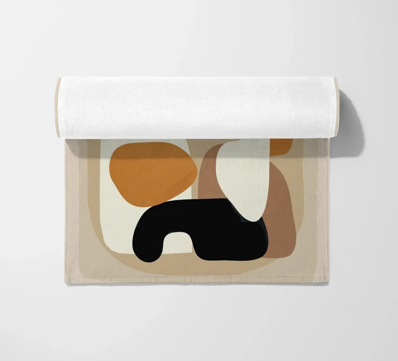 Minimal Abstract Shape Art 3 telo mare da Flow Line