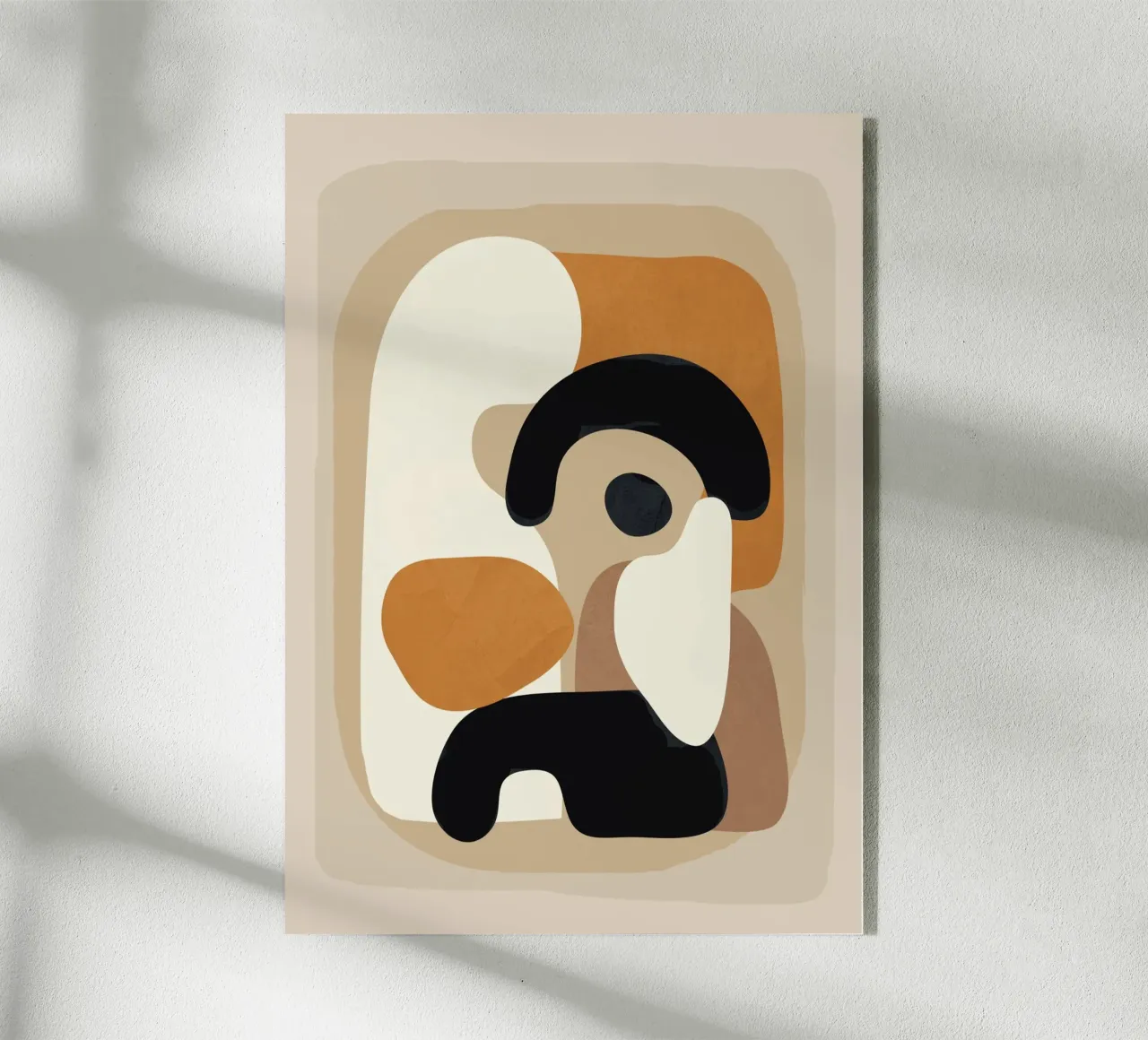 Minimal Abstract Shape Art 3 plexiglass da Flow Line