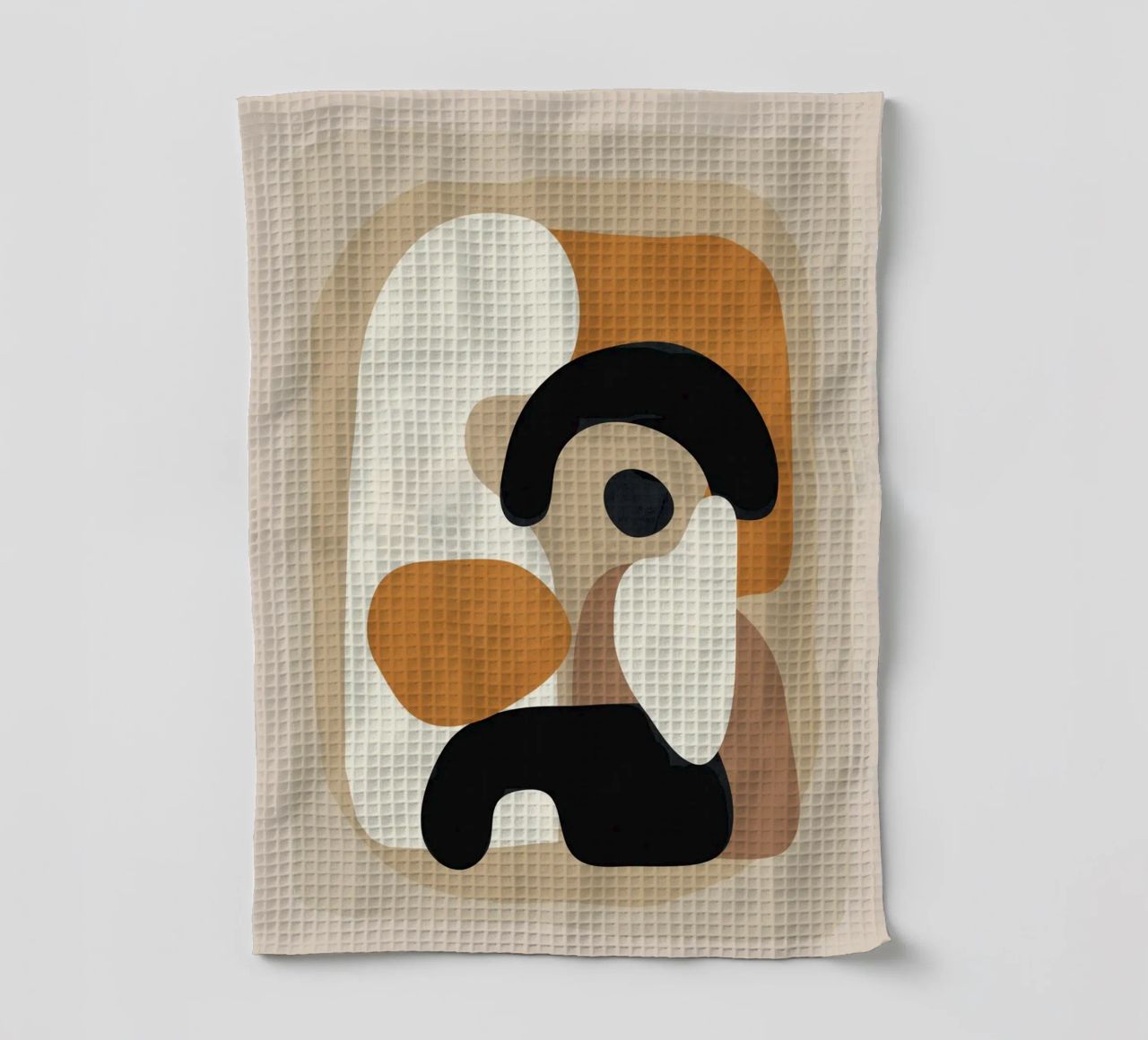 Minimal Abstract Shape Art 3 canovaccio da cucina da Flow Line