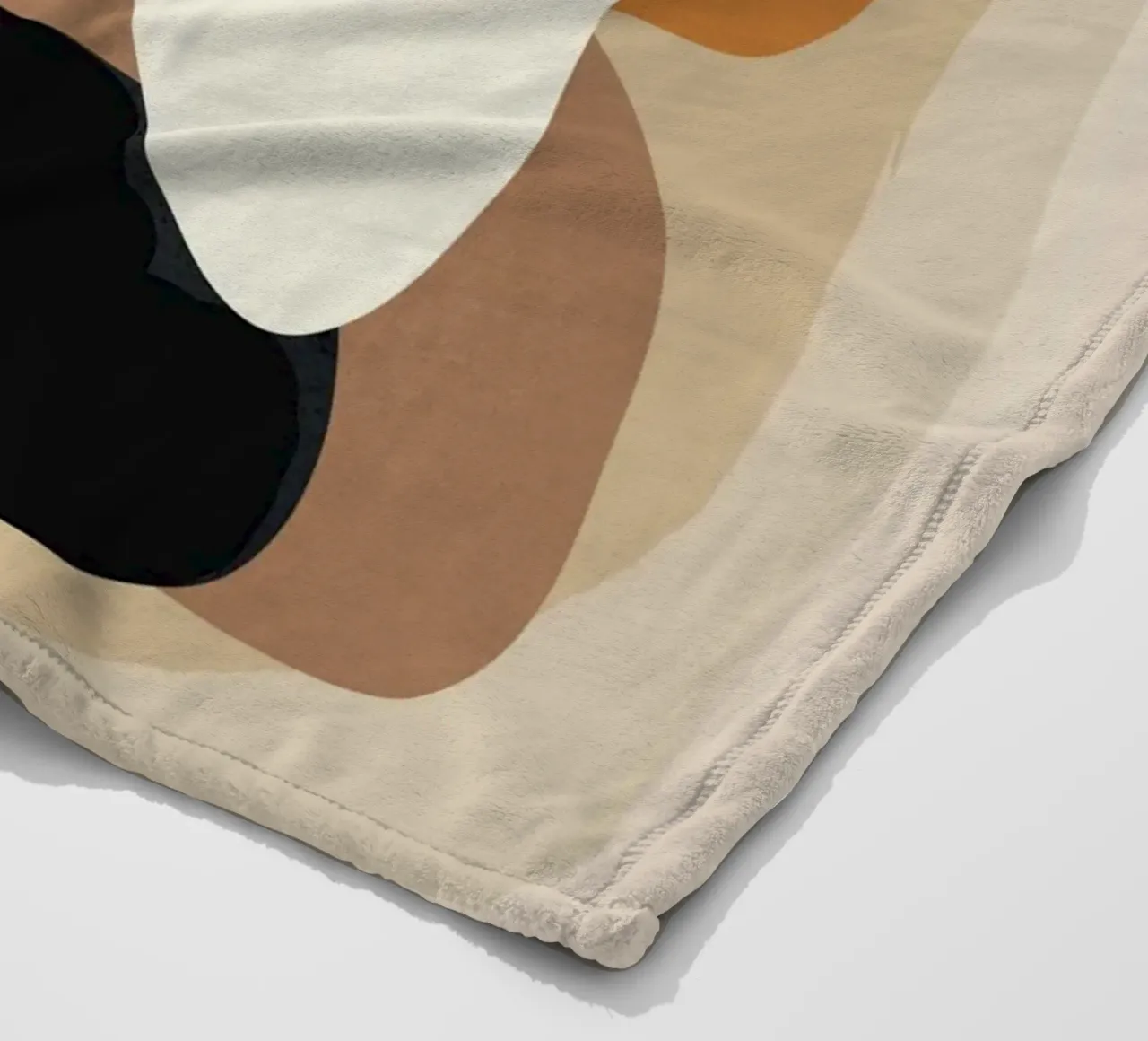 Minimal Abstract Shape Art 3 coperta in pile da Flow Line