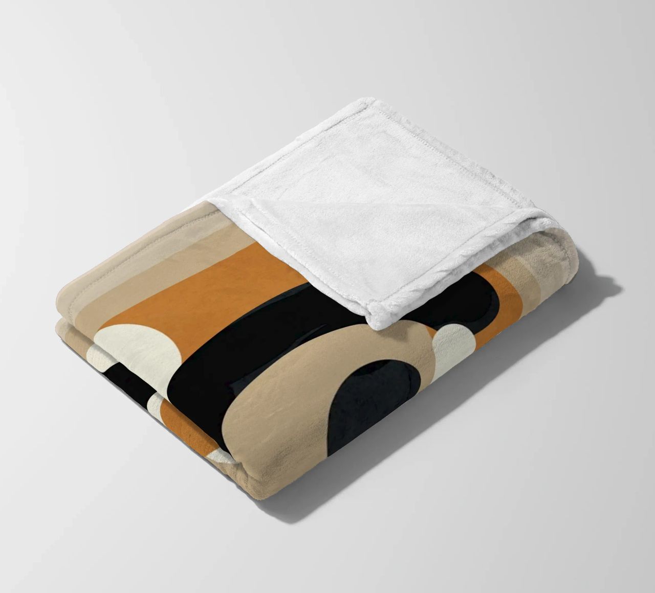 Minimal Abstract Shape Art 3 coperta in pile da Flow Line