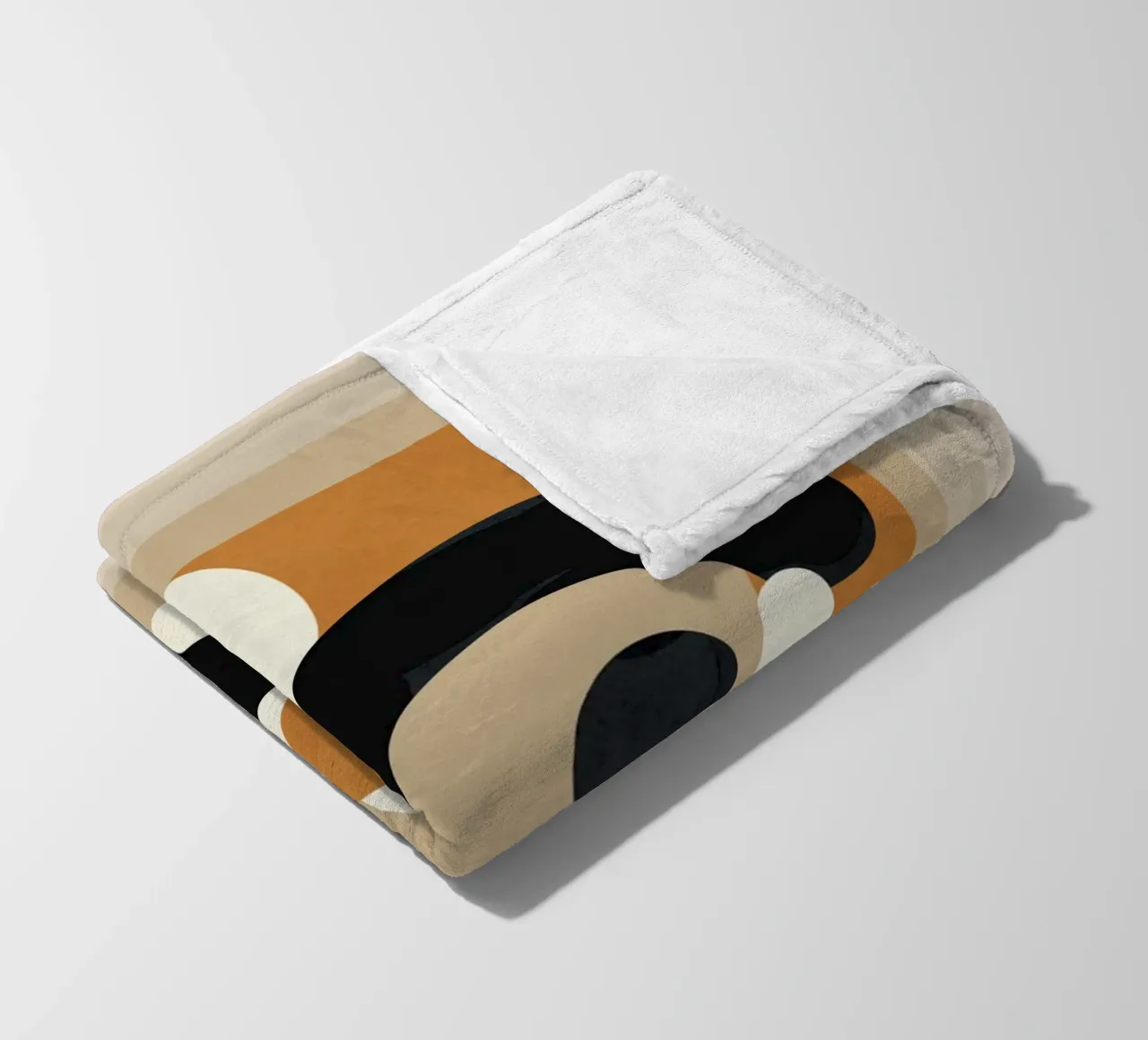Minimal Abstract Shape Art 3 coperta in pile da Flow Line