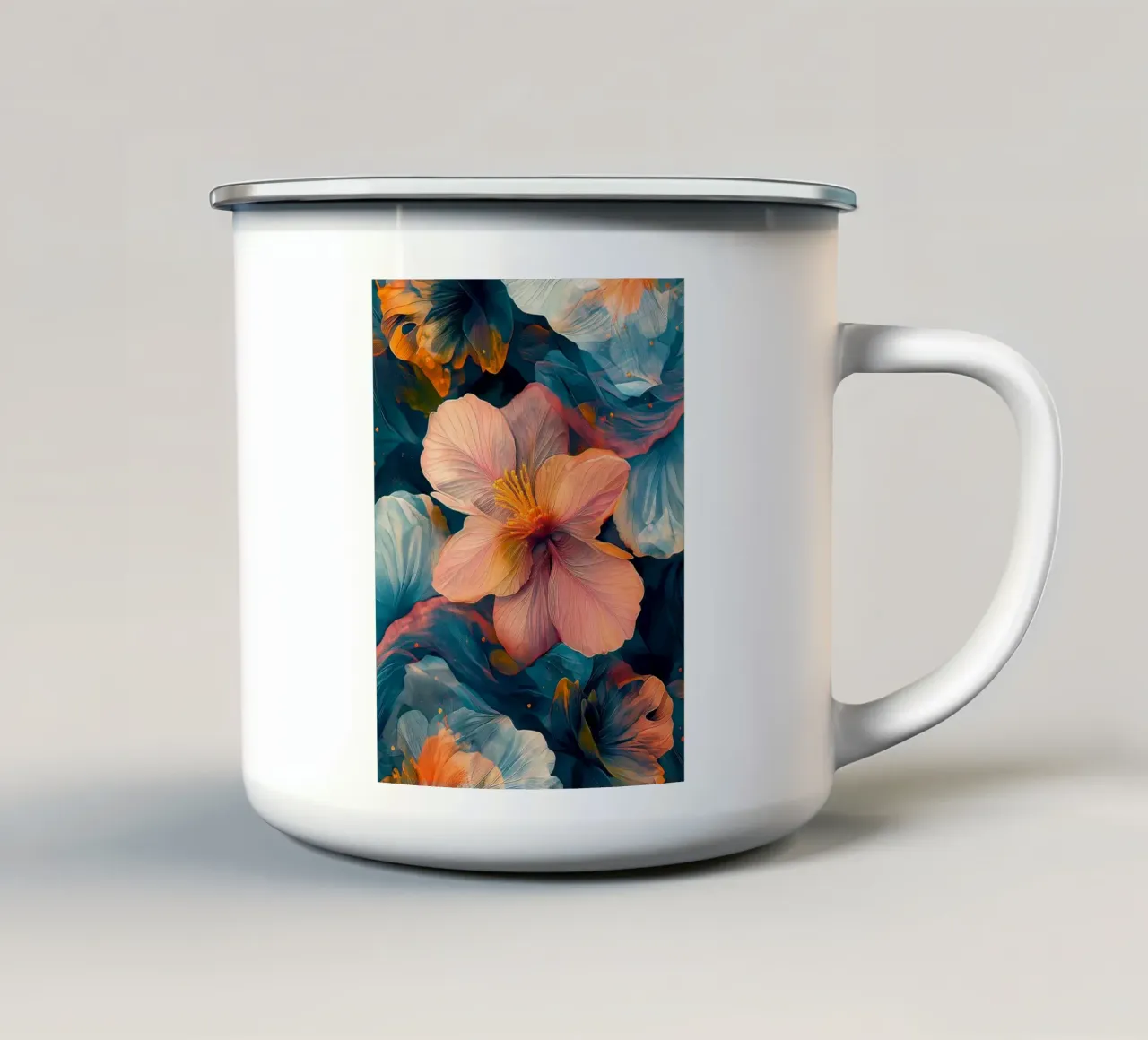 Arte da parete di Imagine tazza in smalto da Imagine