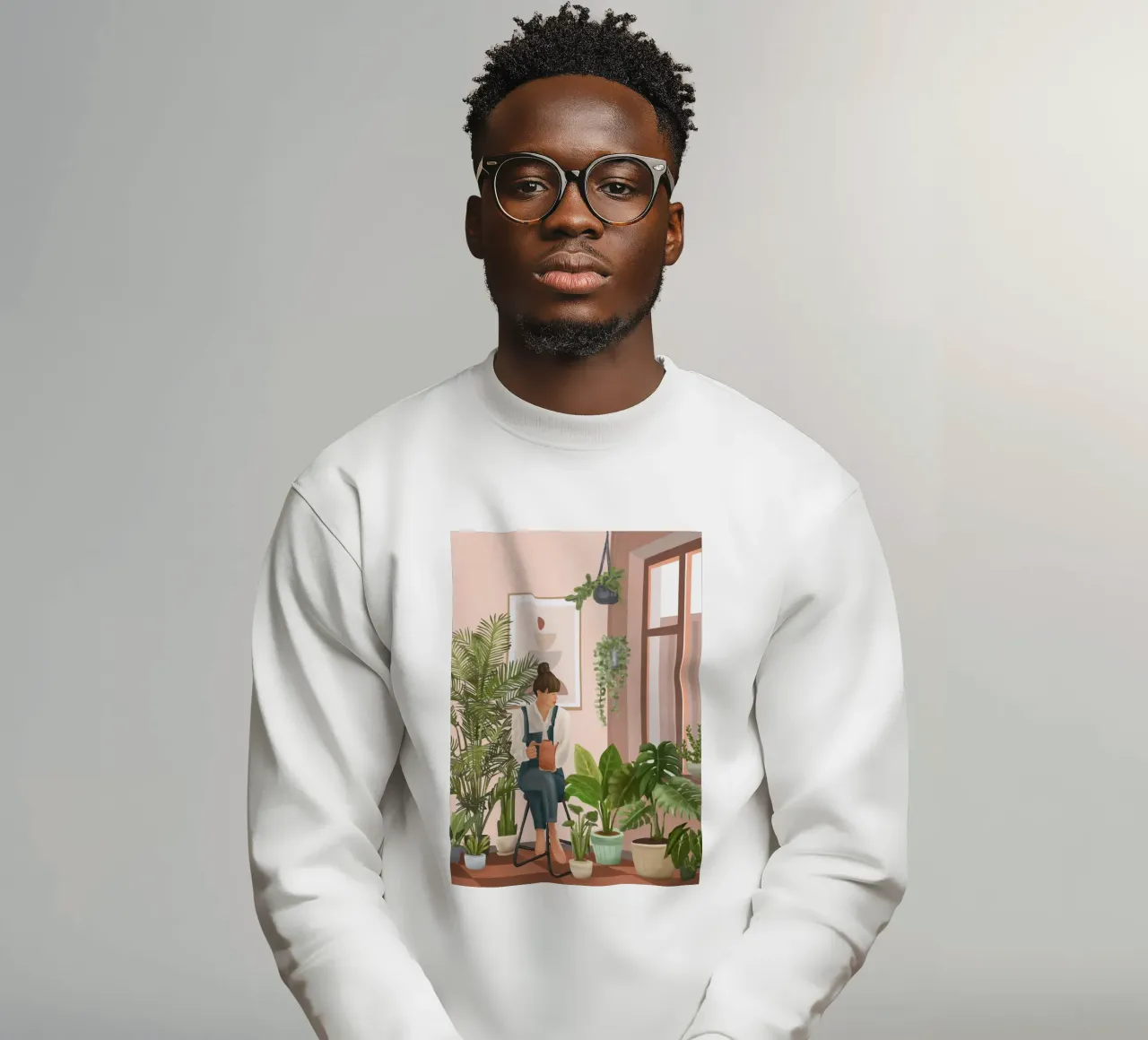This is a place where I feel at home II sweatshirt van cityart