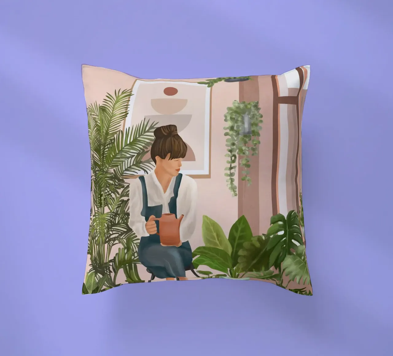 This is a place where I feel at home II decorative cushion by cityart