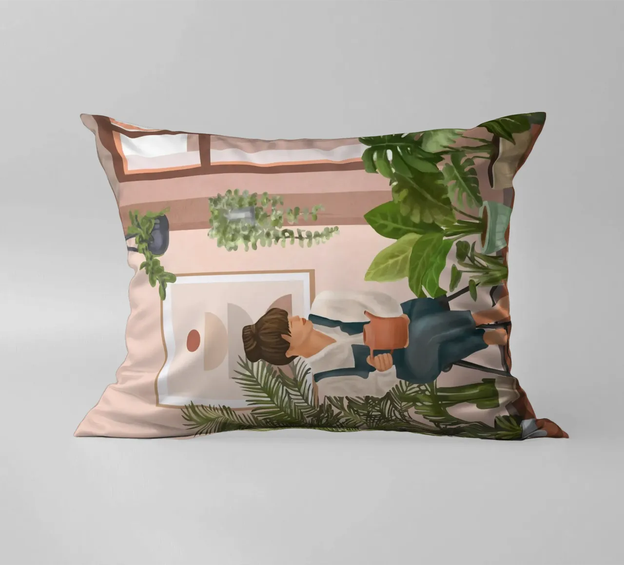 This is a place where I feel at home II decorative cushion by cityart
