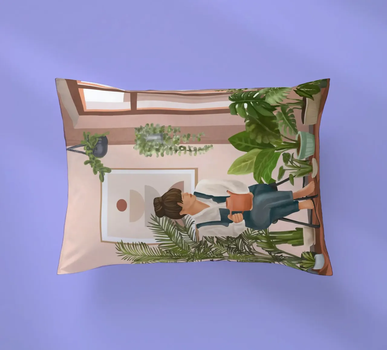 This is a place where I feel at home II decorative cushion by cityart