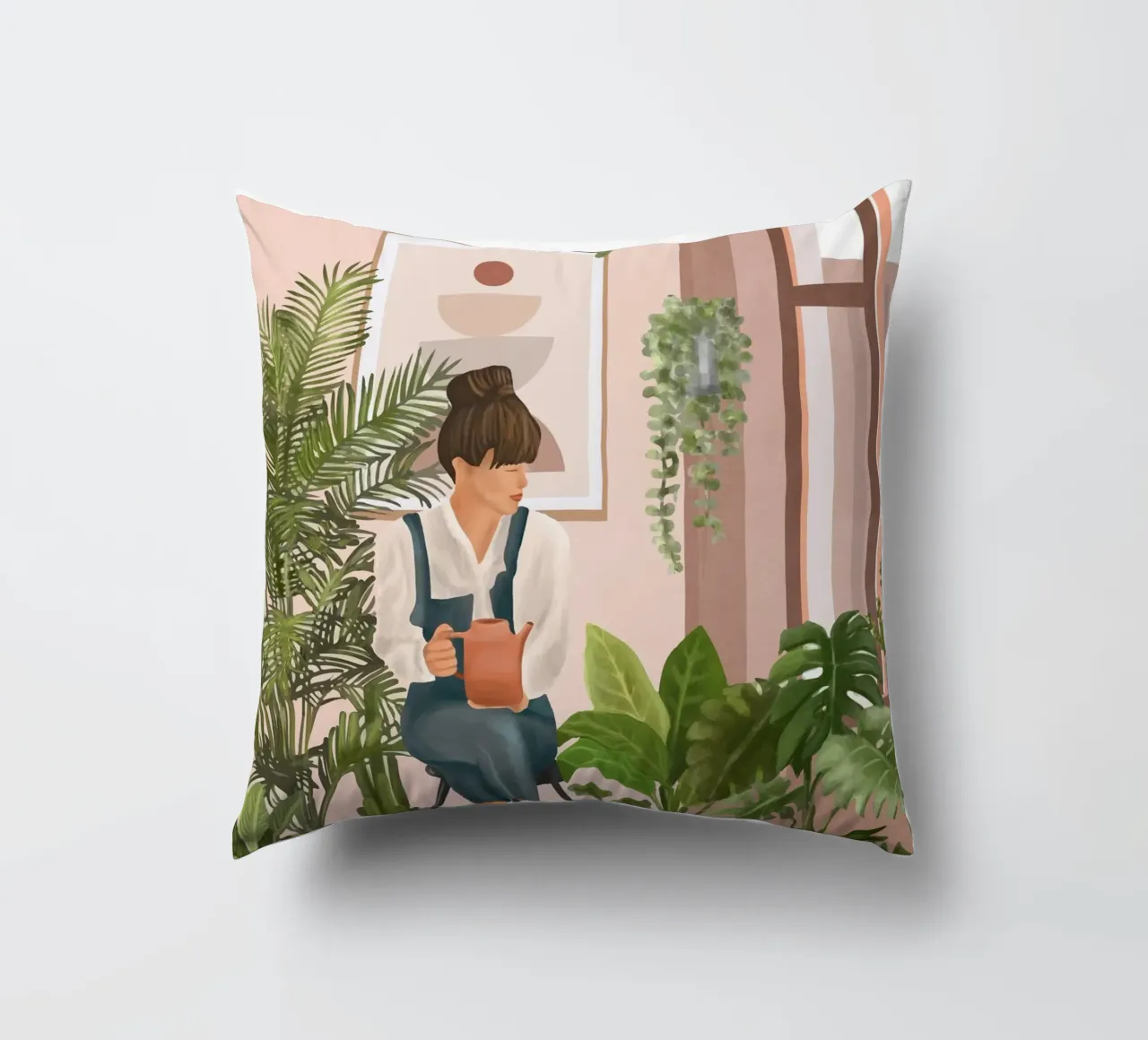 This is a place where I feel at home II decorative cushion by cityart