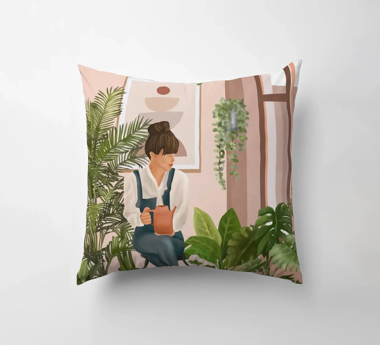 This is a place where I feel at home II decorative cushion by cityart