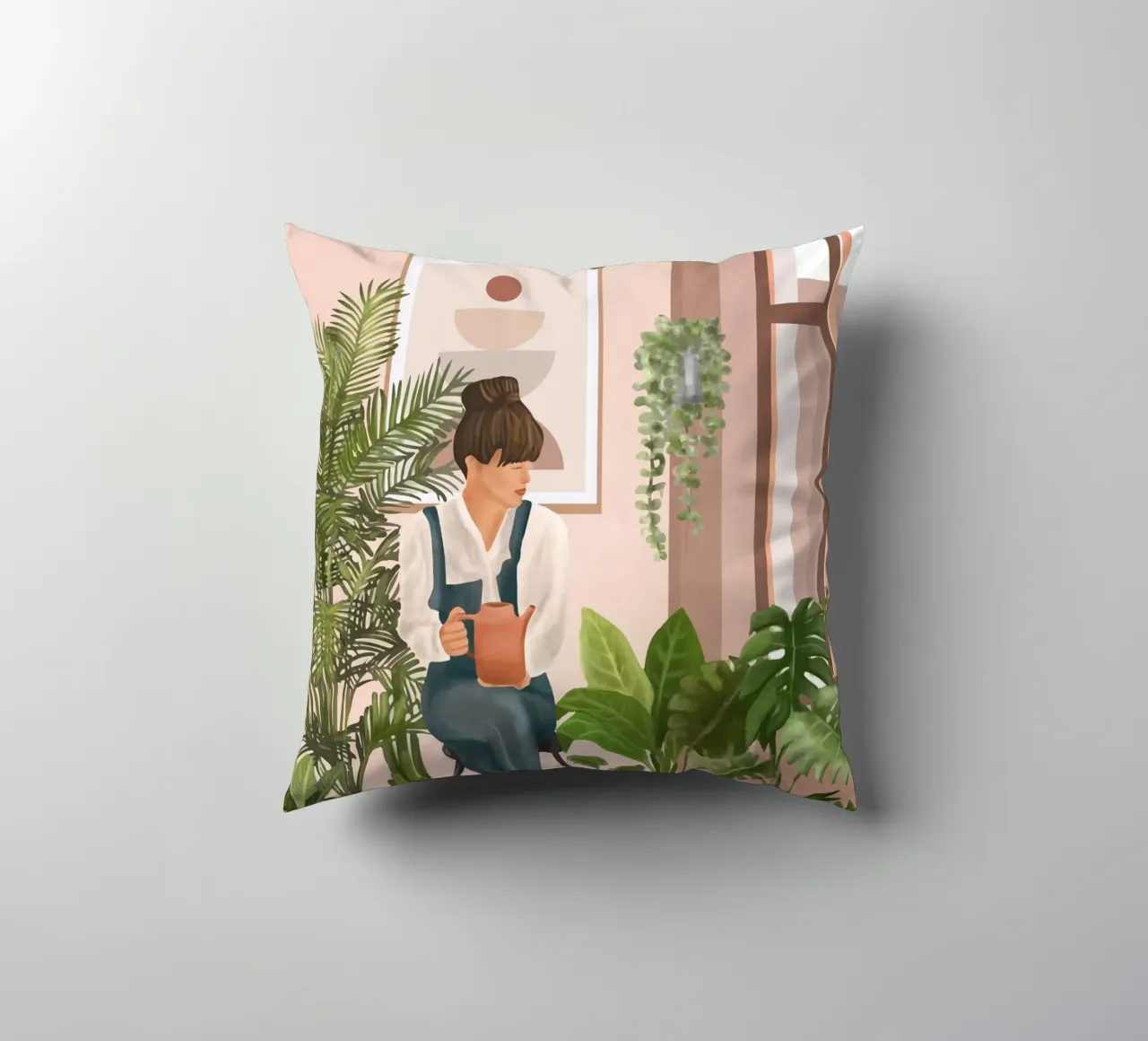 This is a place where I feel at home II decorative cushion by cityart