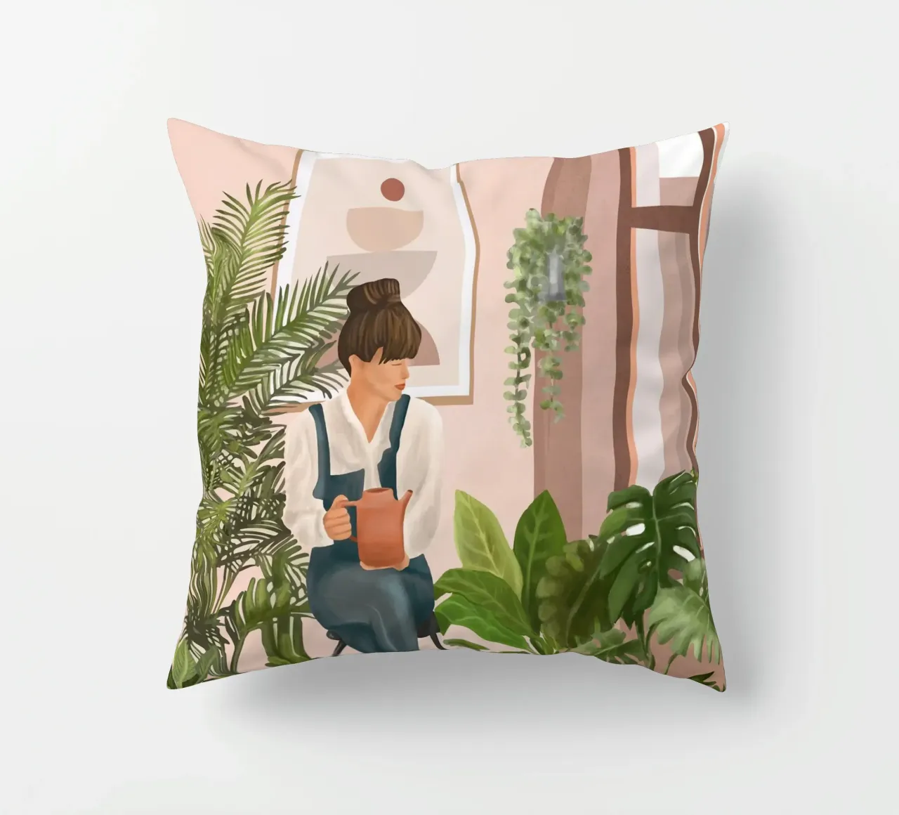 This is a place where I feel at home II decorative cushion by cityart